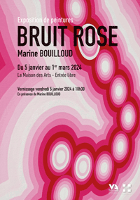 exposition Bruit Rose Marine Bouilloud